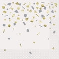 thumbnail image 1 of Gold Confetti Celebrate Paper Lunch Napkins, 6.5in, 20ct, 1 of 2