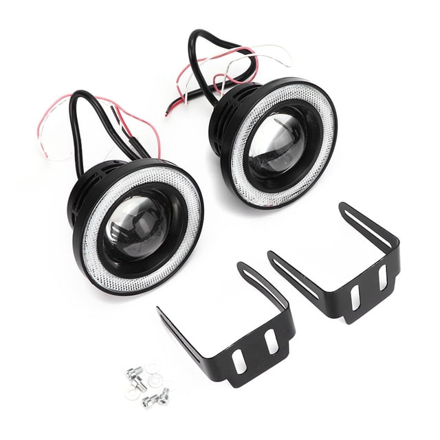 Par De Ojos De Luces Antiniebla LED De 3,5 Pulgadas, Ojos De ángel Con Conjunto De Repuesto Universal COB Para Coche, SUV Y Camión
