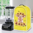 thumbnail image 5 of HELLHERO Fitted Mixer Cover with There is only one dust cover Univesal 15.94"H x 9.45"L x 7.28"W, Pig and Sunflower Design, 5 of 6
