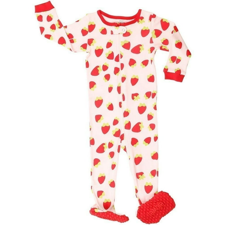 Strawberry print online pajamas