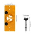 thumbnail image 5 of Fyeme 35MM Concealed Hinge Hole Jig Door Drill Bit Guide Tool Set For Kitchen Cabinet, 5 of 5