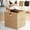 A1231, variant on Storage Basket under $5! CQCYD Medium Storage Basket, Woven Organizer Bin with Handle, Rattan Basket for Shelves, Closet, Nursery, Living Room, Home Organization