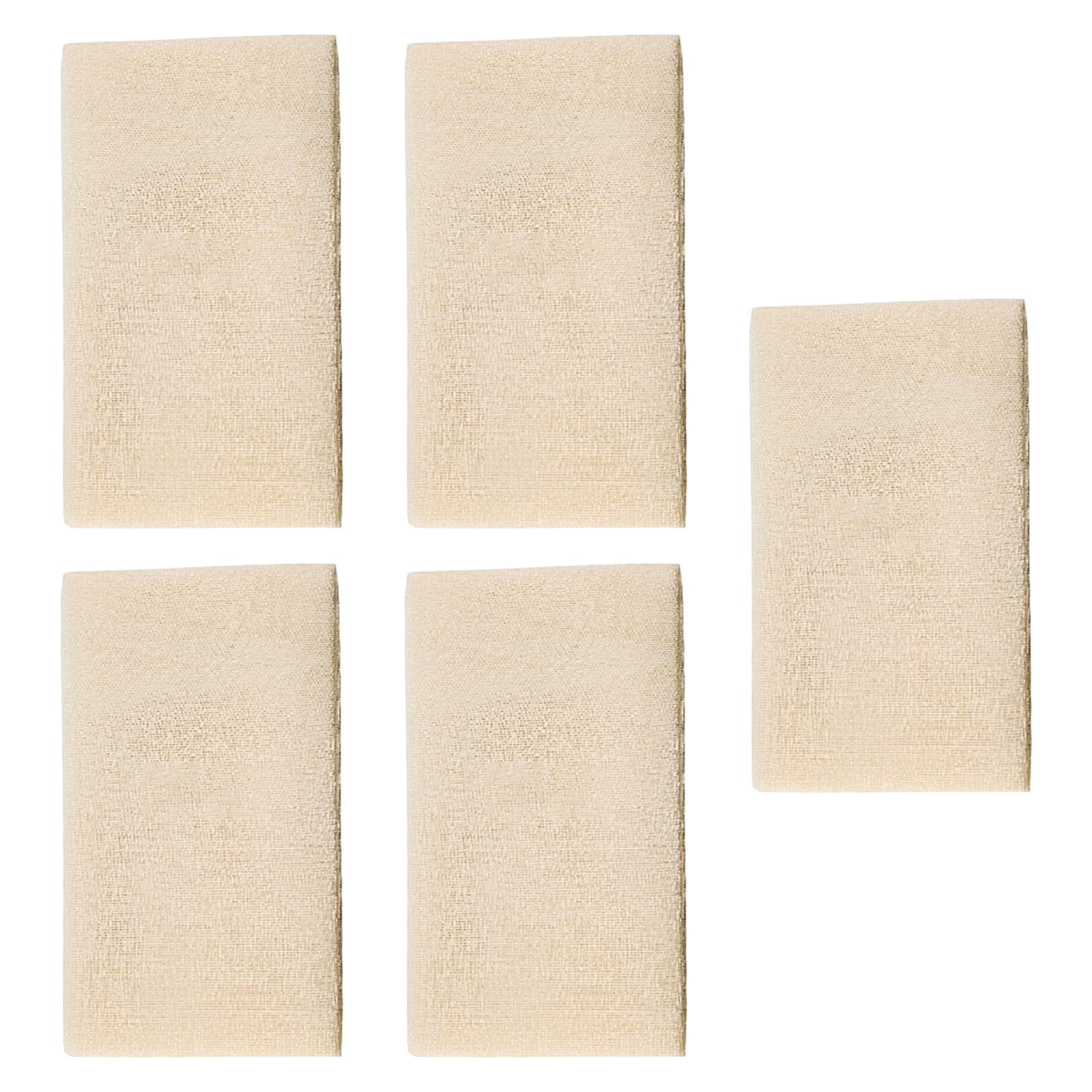 Milageto 5 Pieces Book Binding Cloth Kit Bookbinding Fabrics Easy to Use Material Kit for 90x100cm
