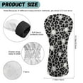 thumbnail image 6 of Yuyamidu Golf Ball Golf Head Covers Waterproof PU Leather Golf Club Head Covers for Club Protective, Leopard Print Accessory Gifts for Women Men, 6 of 7
