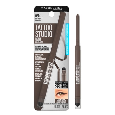Maybelline Tattoo Studio Smokey Gel Pencil Eyeliner Smokey Grey