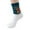 Blue, variant on Thigh High Stockings Senior Plush Sleeping Socks Soft Coral Velvet Warm Home Christmas Socks Compression Socks for Women White One Size