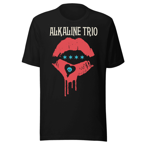 Alkaline Trio Bloody Kiss T-Shirt