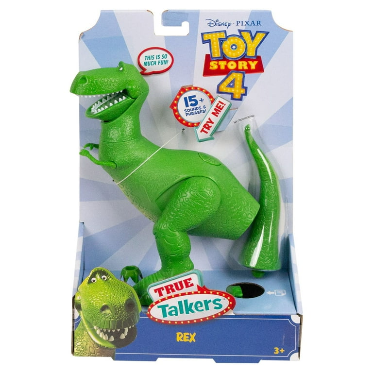 Disney and Pixar Toy Story Toys, Talking Rex Dinosaur Figure