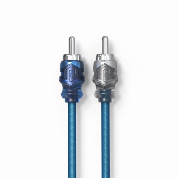 Raptor R2R3-10 R2 Audio Coaxial Shielded 2-Channel RCA Cable - 3 ft - 10 Pack