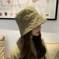 thumbnail image 6 of Pretty Comy New Spring Double-sided Striped Bucket Hat Female Wild Casual Student Fisherman Hat, 6 of 6