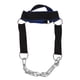 thumbnail image 5 of Arnés para el cuello que aumenta la fuerza central y brinda apoyo para la recuperación de lesiones Ejercitador de cuello para gimnasio en casa Azul Negro, 5 of 10