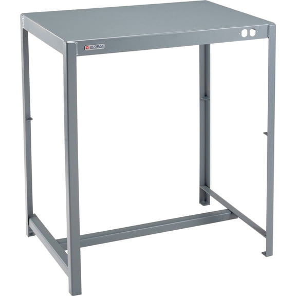 Global Industrial 493765 Deluxe Machine Table - 12 Gauge Welded Top 36 x 24 x 42 in.