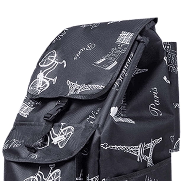 Sac de courses pliable en tissu Oxford, sac de rechange étanche pour chariot de courses Sac de courses pliable en tissu Oxford, sac de rechange étanche pour chariot de courses