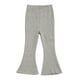 thumbnail image 1 of Odeerbi 1-9 Años Niñas Mallas de Punto Elástico Pantalones Acampanados Pantalones Elasticidad Dulce Pantalones, 1 of 5