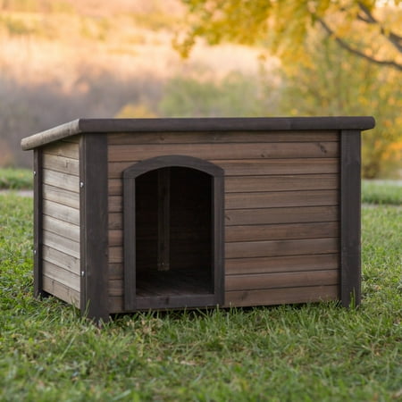 - Boomer & George Dog House with Stainless Steel Bowls