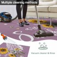 thumbnail image 5 of Violet Sunshine Sunflower Outdoor Rug for Patio/Deck/Porch, Non-Slip Large Area Rug 3 x 5 Ft, Pastoral Bees Farmhouse Floral Indoor Outdoor Rugs Washable Area Rugs, Camping Rug Carpet Runner, 5 of 8