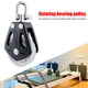 thumbnail image 5 of Ruedas Giratorias Ruedas Giratorias Deportes Acuáticos Polea de corredor de cuerda giratoria de Pilates con cojinete de carga de una sola rueda universal (2), 5 of 5