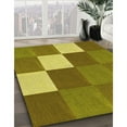 thumbnail image 3 of Ahgly Company Machine Washable Indoor Rectangle Transitional Dark Bronze Brown Area Rugs, 7' x 9', 3 of 7