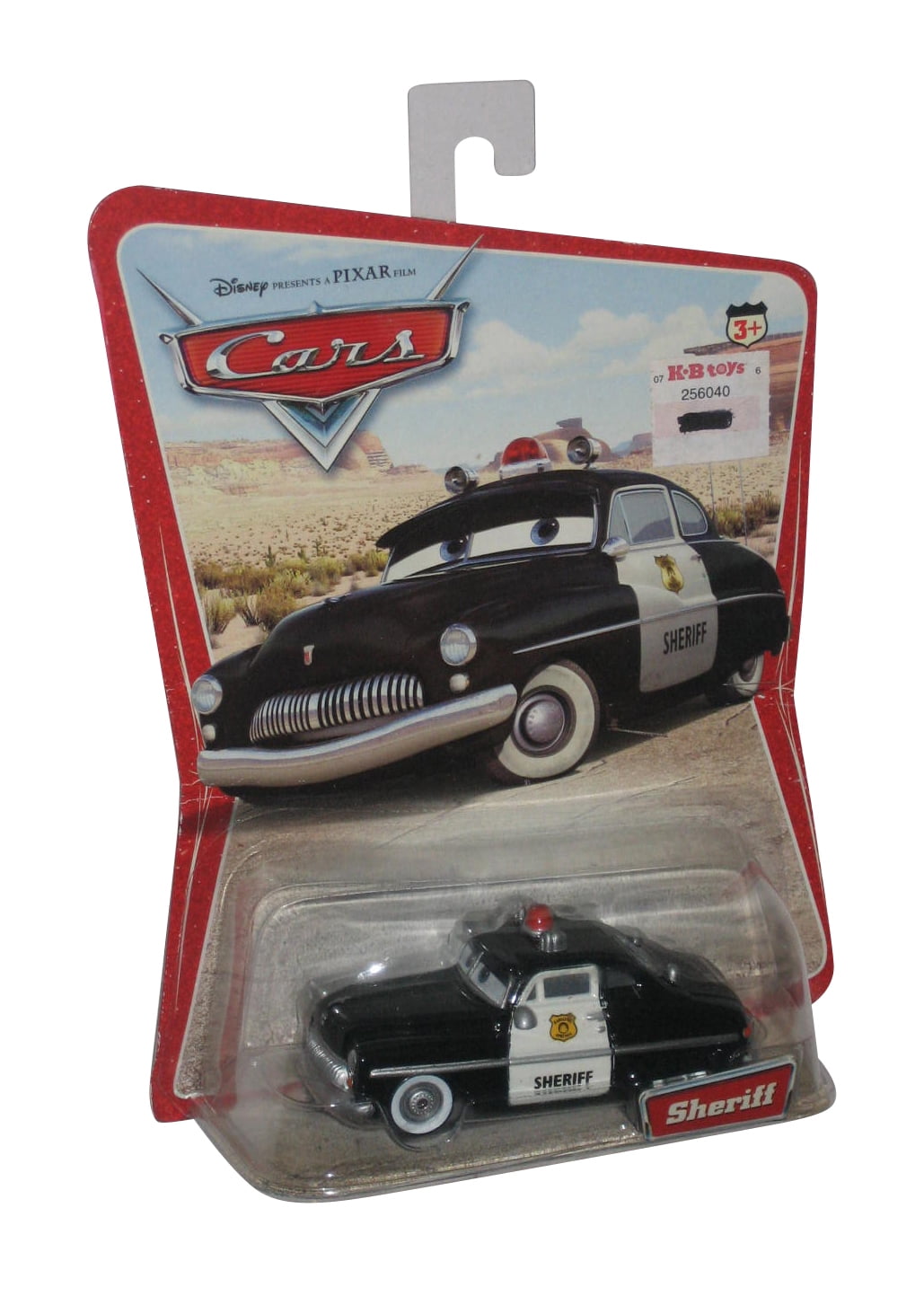 Disney Pixar Cars Movie Sheriff Desert Scene Background Series 1 Die