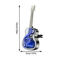 thumbnail image 3 of Hovmgk Car Gas Vent Aromatherapy, Guitar Shape Deodorizer, Long-Lasting Fragrance Diffuser for Car, 360° Rotating Clip, Metallic Aromatherapy for Vehicle, Fresh Scent, 3 of 8