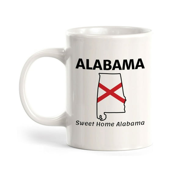 Designs ByLITA Alabama: Sweet Home Alabama 11oz Plastic Coffee Mug | State Pride Collection