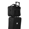thumbnail image 4 of Travelers Club 4-Piece Travel Value Soft Side Luggage Set - Black, 4 of 20