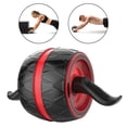thumbnail image 4 of Abdominal Wheel Exercise Home Workout Equipment Core Muscle Training Red, 4 of 7