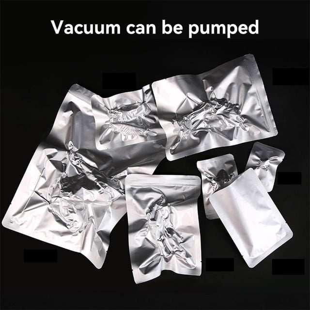 100pcs Open Top Vacuum Bag Cooked Meat Sealing Simple Operation 100pcs Bags Waterproof Packaging Pouches Lightweight Portable Packing Sack 14*20cm