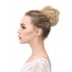 thumbnail image 2 of Extensión de moño para cabello rizado 6H613, coleta sintética con clip y cordón ajustable para mujer, mezcla natural., 2 of 5