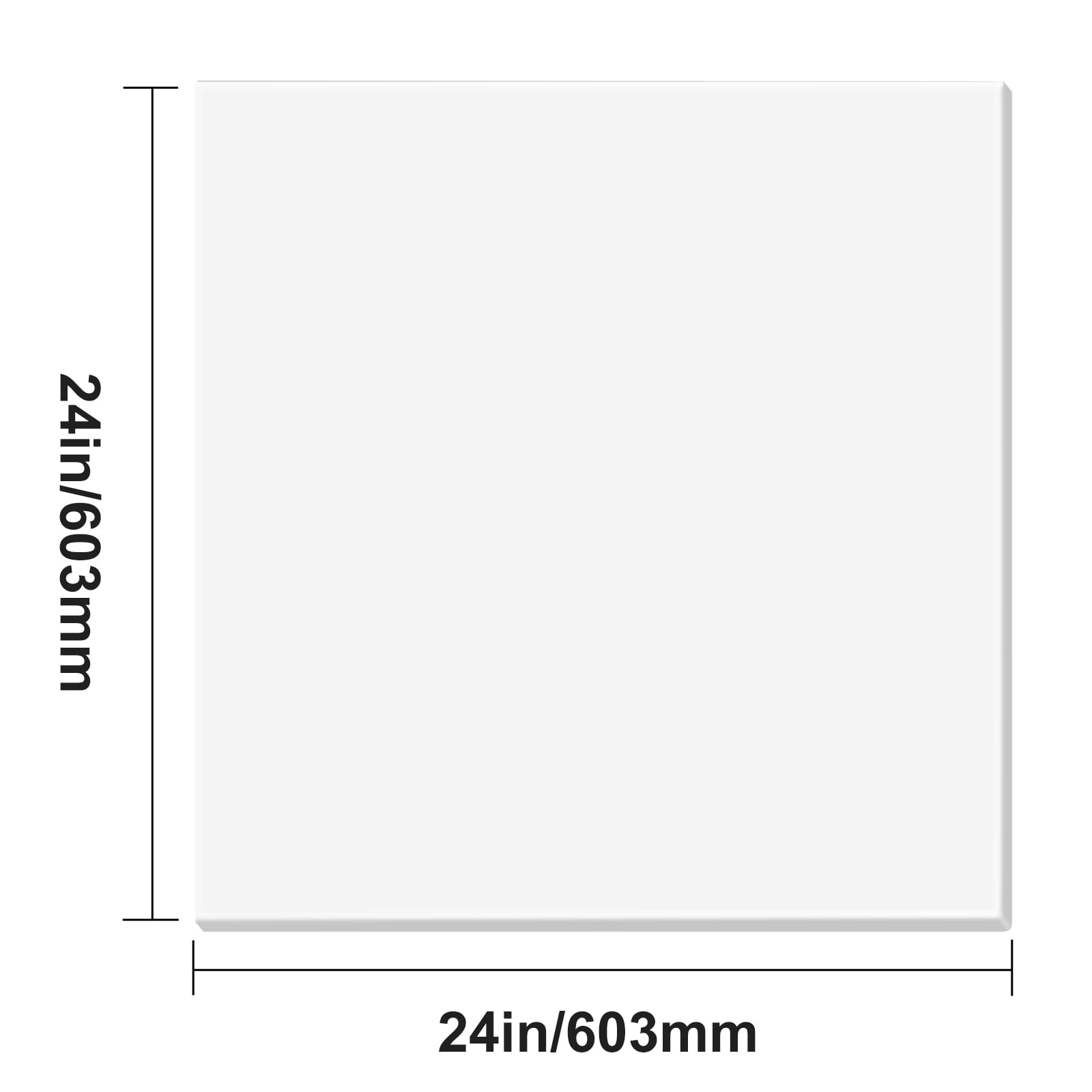 KFFKFF Drop-In Ceiling Panels, Set of 12, 24x24 inches, Crafted from Premium PVC Foam, Fire-Resistant with Flexible Design for Simple Setup, Ideal for Enhancing Home or Office Decor, Sleek White