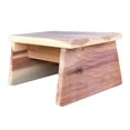 thumbnail image 1 of Vundahboah Amish Goods Cedar One Step Stool (Straight Leg Style), 1 of 4