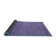 thumbnail image 2 of Ahgly Company Indoor Square Abstract Blue Modern Area Rugs, 6' Square, 2 of 4
