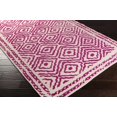 thumbnail image 2 of Hauteloom Amesbury Wool Living Room, Bedroom Area Rug - Contemporary - Fuchsia, Peach - 2' x 3', 2 of 8