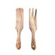 thumbnail image 1 of Oferta por tiempo limitado!Juego de mezcla de ensalada de teca para el hogar, espátula de madera, tenedor de madera, espátula de cocina grande de madera sólida, 1 of 6