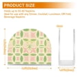 thumbnail image 4 of Yayeee Napkin Holder for Table Kitchen Paper Tissue Organization, Light Green Geometric, 4 of 8