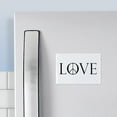thumbnail image 3 of CafePress - Love Peace Sign - Rectangle Magnet, 2"x3" Refrigerator Magnet, 3 of 3