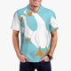 thumbnail image 1 of Fotbe Three White Geese Camiseta Polo de Golf para Hombre con Estampado – Camisa Deportiva Transpirable con Cuello Abotonado-Small, 1 of 6