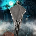 thumbnail image 7 of Teissuly Halloween Yard Decorations - Spooky Skull Gauze Hanging Ghosts Scene Hangers For Bar Haunted House Escape Room Setups - Ultimate Horror Themed Party Props, 7 of 7