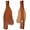 Dark Tan, variant on Horse Western Adult Tooled Tan Leather Replacement Saddle Fenders Pair 5224TN