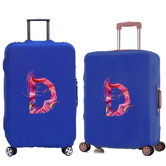 Suitcase Protective Cover Trolley Travel Suitcase Elastic Dustroof Cover Apply To 18-28 Inch Luggage Paint Series Pattern 8paintD L