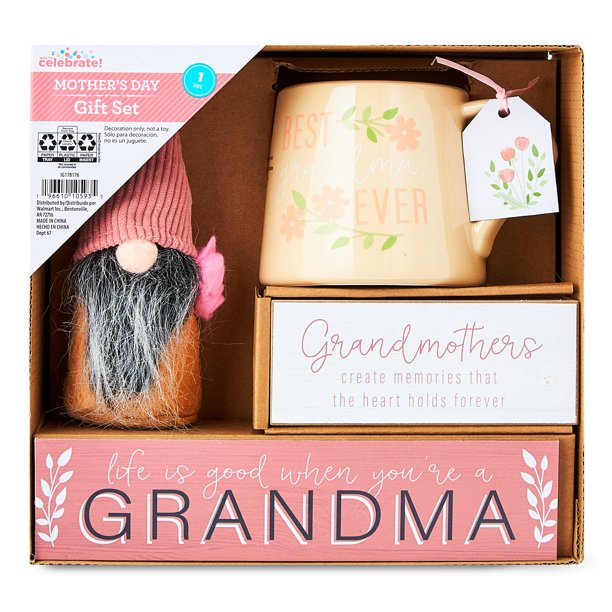 Mother's Day Best Grandma Gift Basket SetWay To Celebrate