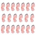 thumbnail image 4 of 20 piezas de papel para envolver ramos de flores, manualidades, diseño de mariposas, embalaje Rosa, 4 of 9