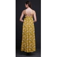 thumbnail image 4 of Bimba Rayon Floral Womens Long Casual Dress Spaghetti Strap Summer Maxi Sundress-Small, 4 of 5