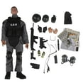 thumbnail image 2 of 3x1 / 6 U Soldier 12 Pulgadas de Acción de Juguete NB05A SM SunniMix Soldado Swat, 2 of 8