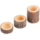 thumbnail image 4 of Portavelas de madera, 3 piezas/juego de candelabros de madera, portavelas de madera, candelabro de madera, rendimiento de alta gama, 4 of 8