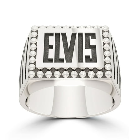 Elvis Presley Ring In Sterling Silver Design by