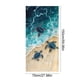 thumbnail image 3 of Toalla de playa de secado rápido de terciopelo de doble cara de fibra fina para natación, toalla de playa de poliéster para vacaciones en la playa., 3 of 6