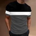 thumbnail image 2 of Sngxgn Men's T-Shirt Classic Lightweight Tee(Grey,XXL), 2 of 4