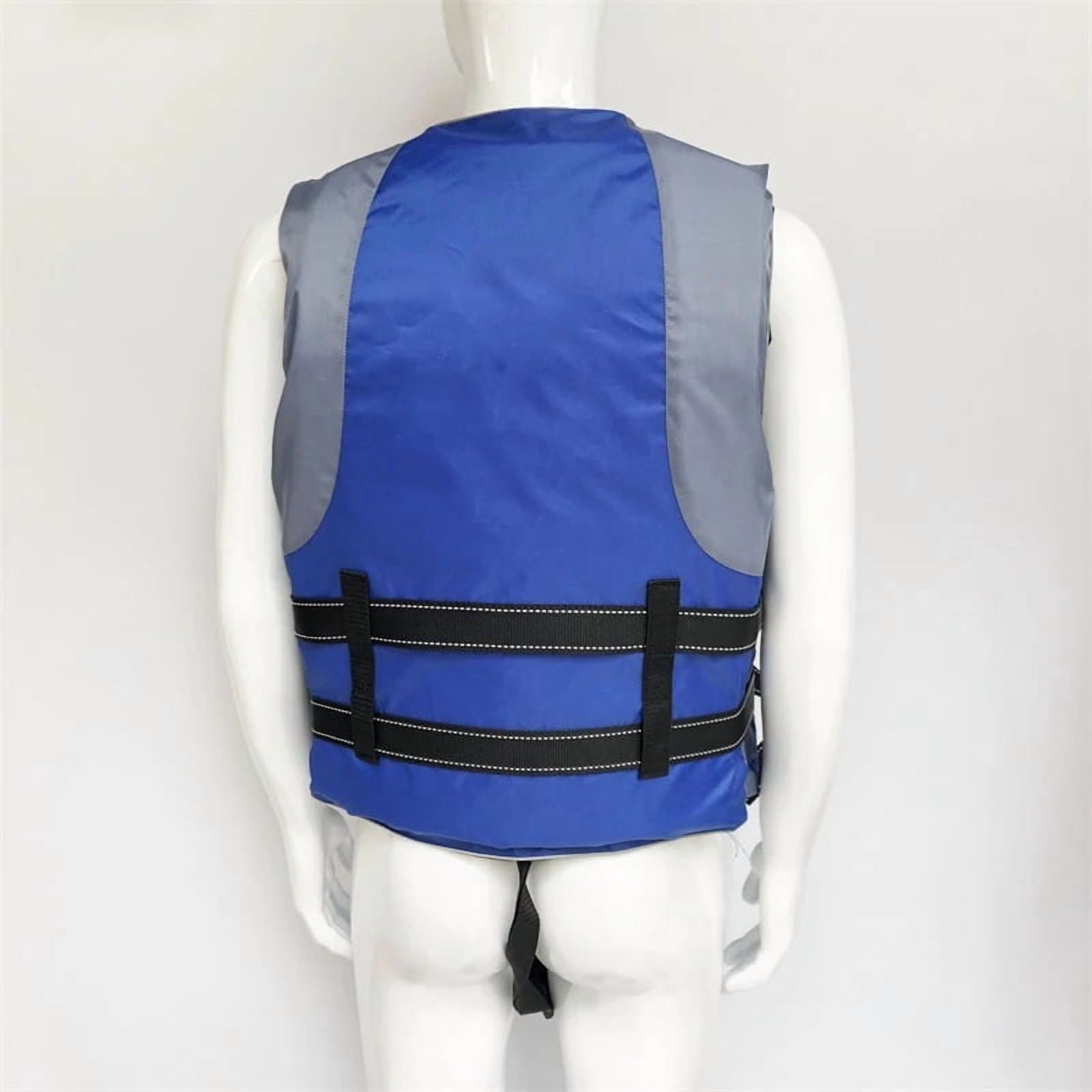 2025 Professional life jacket adult children fishing suit snorkeling swimming boat drifting vest portable large buoyancy