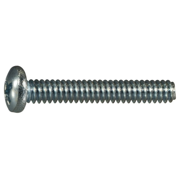 #4-40 x 3/4" Zinc Phillips Pan Head Machine Screws (48 pcs.)